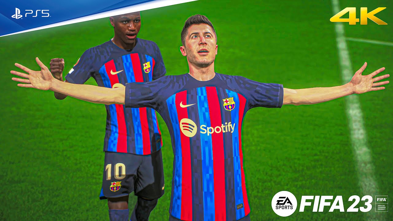 FIFA 23 - Barcelona Vs. Juventus - UEFA Europa League Final Match PS5 _ 4K ( RusGameTactics )