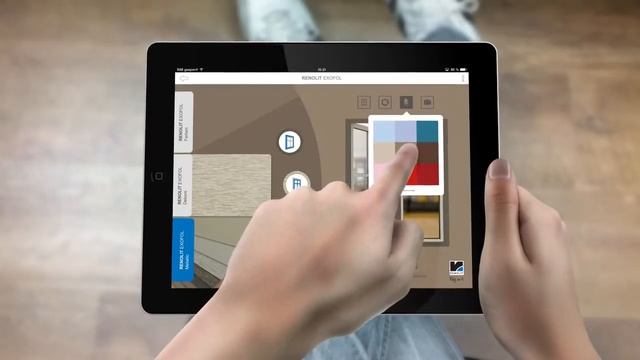 Приложение для iPad. Подбор цвета окон RENOLIT EXOFOL смотреть онлайн