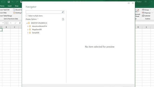 Import SQL Server Data into ExcelSheet | How to Connect Excel to SQL SERVER смотреть онлайн