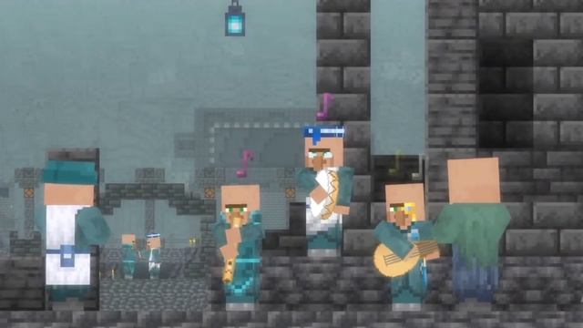 Animation vs Minecraft Warden Flute Music смотреть онлайн