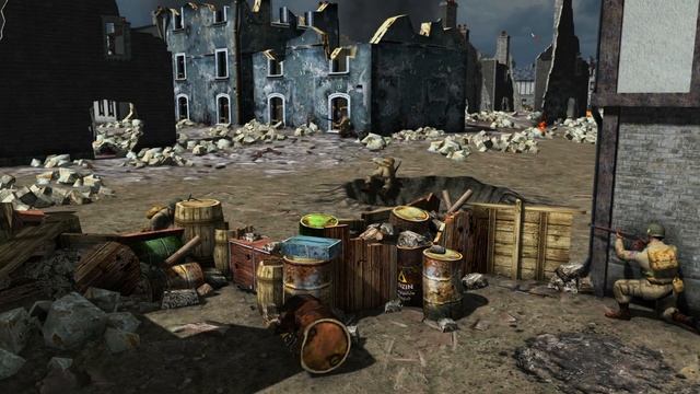 The Battle of Saint-Sauveur-le-Vicomte | Call to Arms - Gates of Hell: Ostfront смотреть онлайн