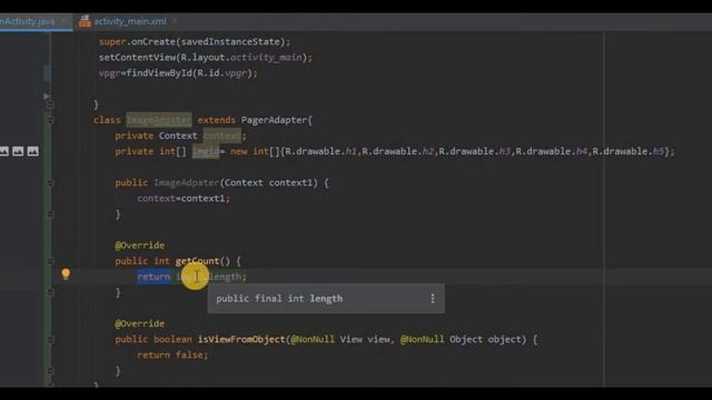 Image Slider in Android studio with Source code | Hindi смотреть онлайн