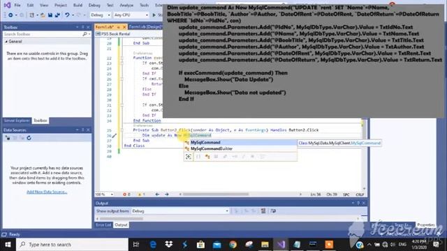How To Connect Visual Studio with MySql смотреть онлайн