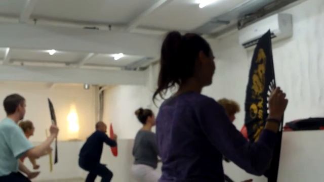 Цигун в клубе Аура. Группа Андрея Тулупова. Занятие 29.11.17 смотреть онлайн