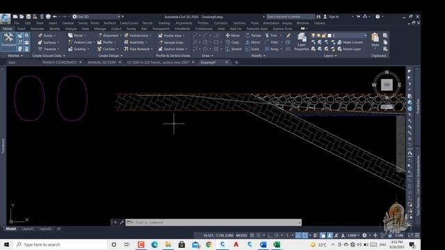 Draw Box Culvert Section Excel To AutoCAD смотреть онлайн