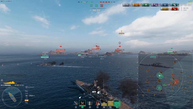 Close Defeat ft Preussen | World of Warships | Indian Gamer | Hindi | 4K смотреть онлайн