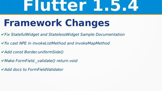 Flutter Framework Changes | Flutter 1.5.4 Release Updates | iOS | Web | Google I/O 2019 смотреть онлайн