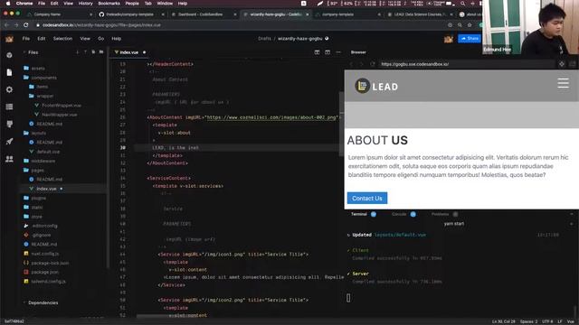 Build your custom company website - full tutorial смотреть онлайн