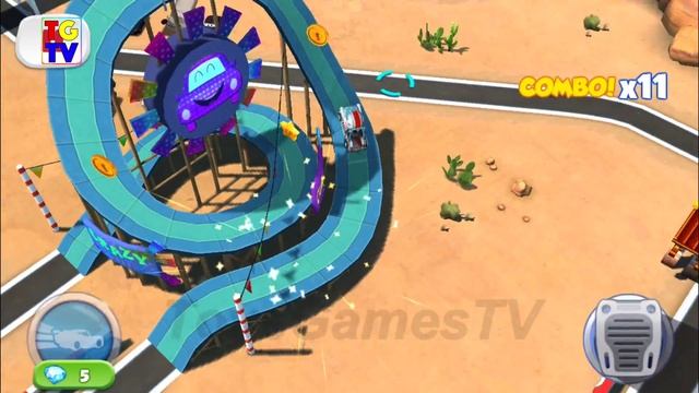 Cars: Fast as Lightning NEON RACING! Mater vs Lightning McQueen смотреть онлайн