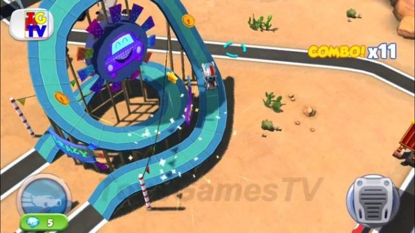 Cars: Fast as Lightning NEON RACING! Mater vs Lightning McQueen