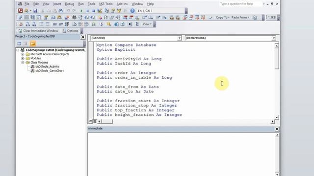Using the New VBA Project Signing Feature in Access смотреть онлайн