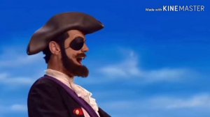 You are a pirate || Lazy Town in English || Лентяево песня про пиратов на английском || Robby Rotte