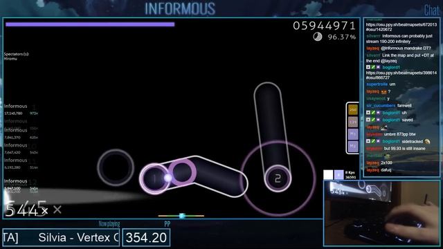 INFORMOUS FC 300BPM DEATHSTREAMS MAP ON LIVESTREAM смотреть онлайн
