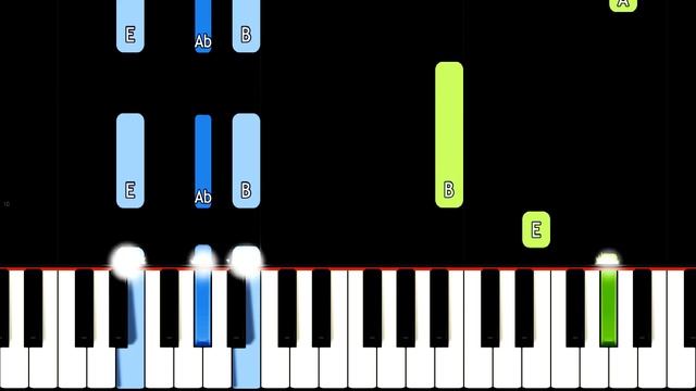 History - Roblox DOORS Animation - EASY Piano Tutorial смотреть онлайн