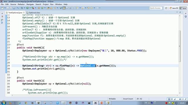 15 尚硅谷 Java8新特性 Optional 容器类 - Java8 新特性 - 尚硅谷 - 李贺飞 смотреть онлайн
