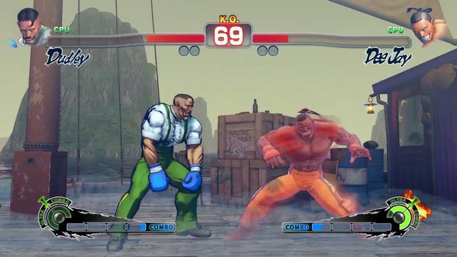 Dudley vs Dee Jay (Hardest ) Street Fighter 4. смотреть онлайн