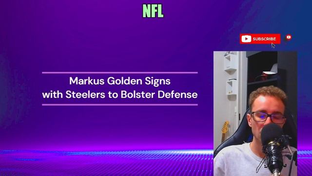 Markus Golden Signs with Steelers to Bolster Defense #nfl смотреть онлайн