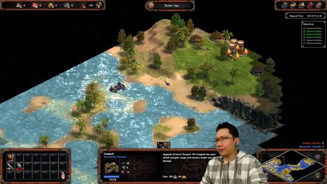 Artifacts in Paradise - Age of Empires: Definitive Edition ► #2 Island Hopping - [Yamato Campaign] смотреть онлайн