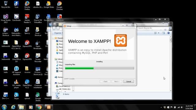 Installing Apache PHP Mysql With Xampp In Urdu смотреть онлайн