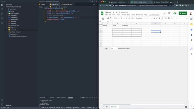 Increase your coding productivity with Apps Script macros смотреть онлайн
