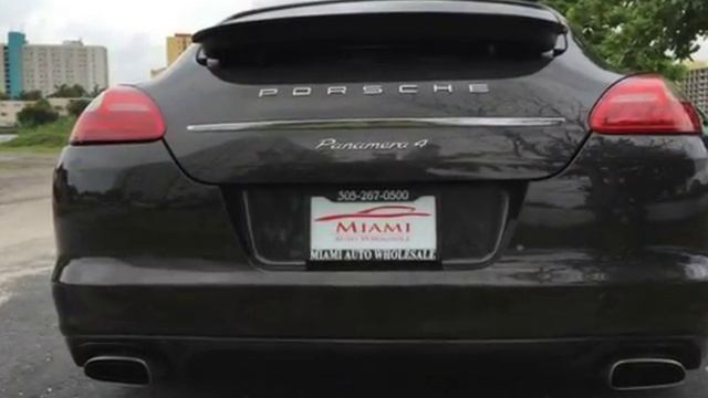 2012 Porsche Panamera 4 for sale in MIAMI, FL смотреть онлайн
