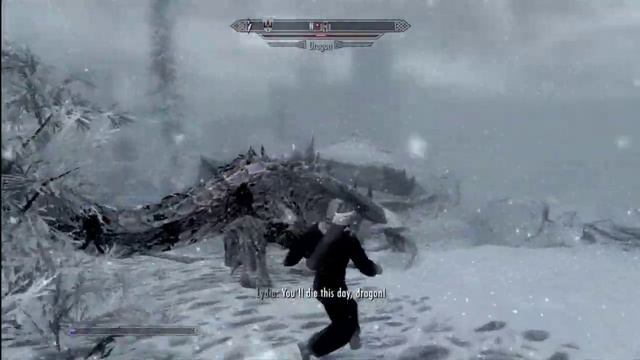 Elder Scrolls V: Skyrim - Random Dragon Spawn смотреть онлайн