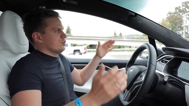 Тест-драйв Tesla Model X! Стоит ли Tesla Model X P90D $160 000??? смотреть онлайн