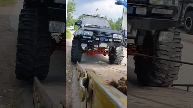 Перевозка Тойота Ленд Круйзер 80 Наши услуги заказывайте в Хабаровске по номеру телефона ☎ 66-72-66 смотреть онлайн