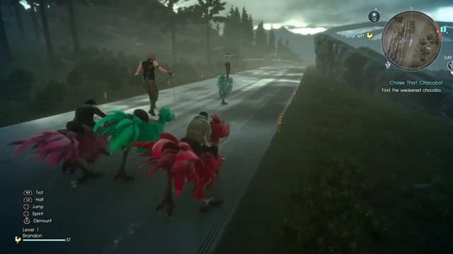 Final Fantasy XV - Chocobo Surfing Bug смотреть онлайн