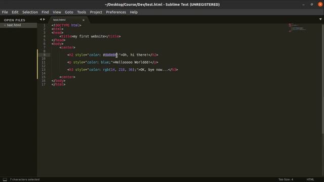 HTML Colors | Web Development Course смотреть онлайн