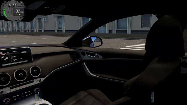 City Car Driving - Kia Stinger GT 2018 l Normal Driving смотреть онлайн