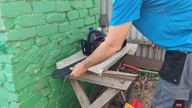 Первый запуск пилы YAMAMOTO