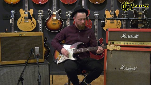 1962 Fender Stratocaster - 3t-Sunburst / GuitarPoint Maintal / Vintage Guitars смотреть онлайн