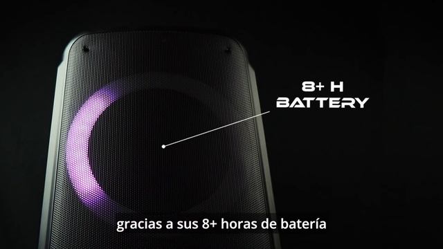 RGB LED Altavoz con Luces de 400W | VZ-AB2X8 Video en Español смотреть онлайн