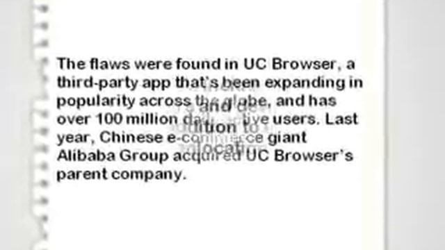 Is UC Browser is SAFE ? See details here смотреть онлайн