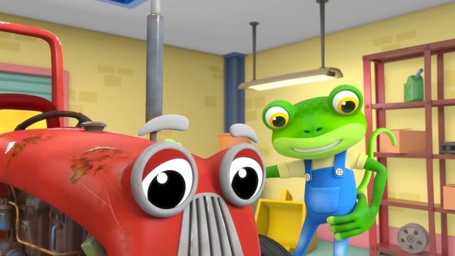 Gecko's Garage - Weasel the Ice Cream Bandit | Cartoons For Kids | Toddler Fun Learning смотреть онлайн