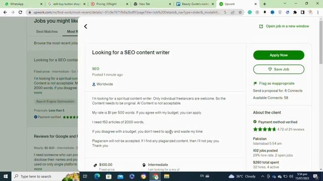 GET YOUR FIRST JOB ON UPWORK! (FULL GUIDE) смотреть онлайн