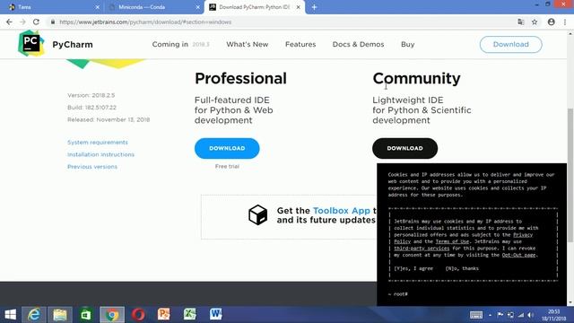 instalacion de miniconda y pycharm [link de descarga] смотреть онлайн