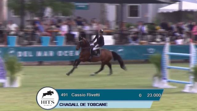 Cassio Rivetti - Chagall de Toscane (15/07/2023) - San Diego (CSI - GP - 1.50m - JO) смотреть онлайн