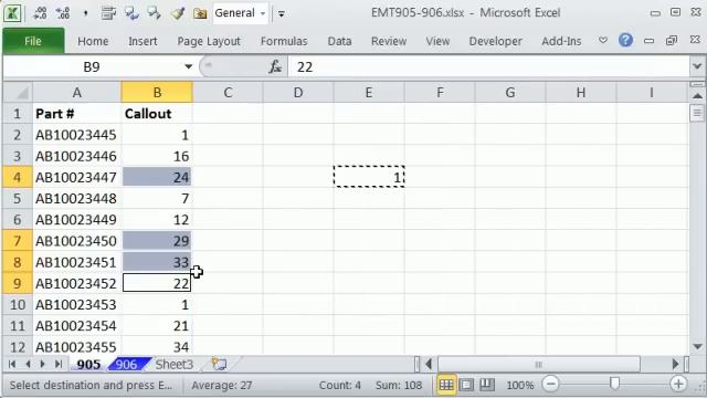 Excel Magic Trick 905: Add 1 To Every Number Greater Than 20, IF Function, Paste Special Values смотреть онлайн