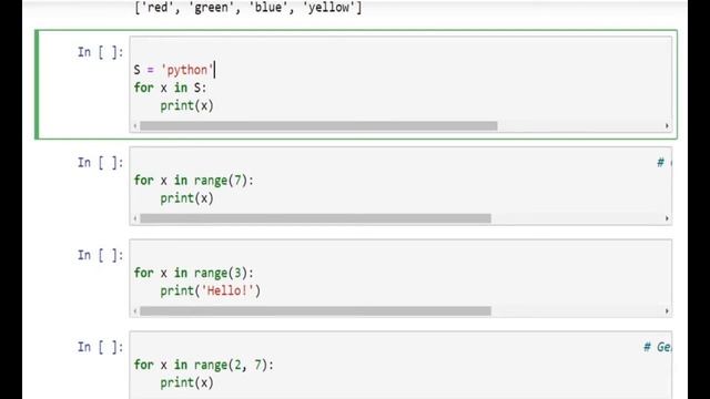 Python Loops explained through jupyter смотреть онлайн