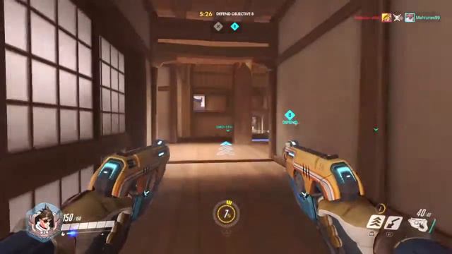 Overwatch: Tracer PS4 gameplay смотреть онлайн