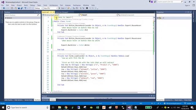 Excel Export with save dialog VB.NET смотреть онлайн