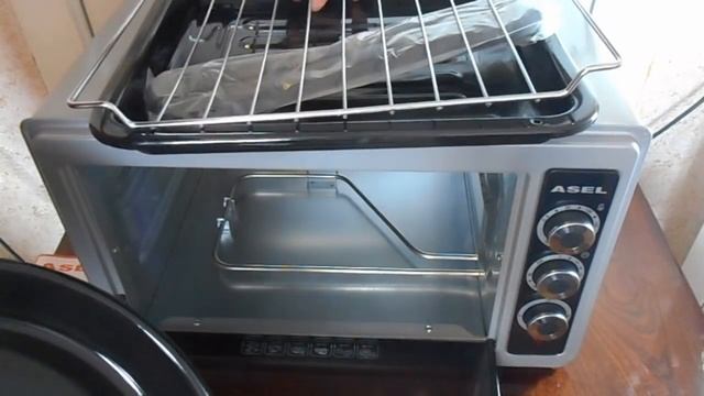 Видеообзор электрической духовки Asel AF-00231