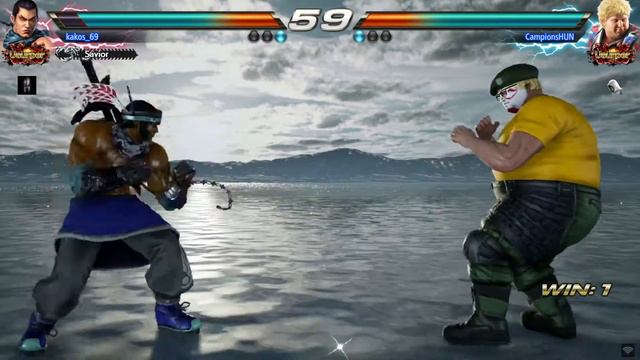 Tekken 7 | Season 4 | Feng Wei online rank Vanquisher promotion #9 смотреть онлайн