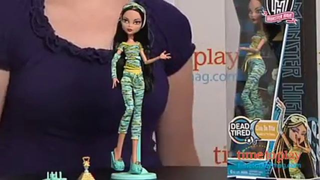 Monster High Dead Tired Cleo de Nile from Mattel смотреть онлайн