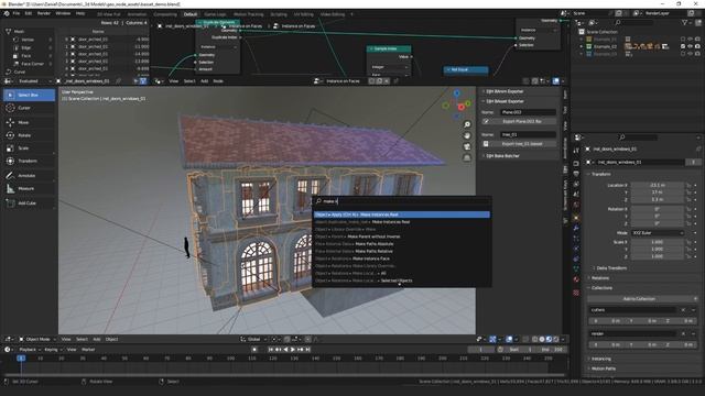 BAsset Tools: Design Unity Prefabs in Blender смотреть онлайн