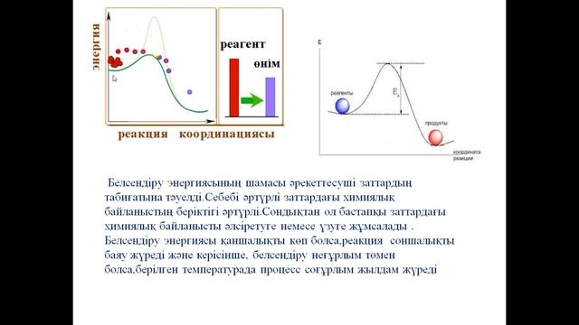 Хмиялық реакция жылдамдығына температураның әсері 10 сынып смотреть онлайн