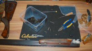 Ремонт предохранителя  ТОЗ-34. Замена  боевых пружин.Чистка и смазка  (УСМ)