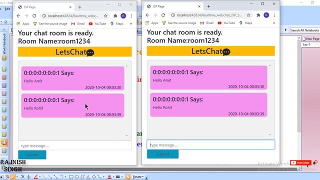Lec 1: Realtime chatroom in java,JSP,Jquery ,Java Script in Hindi | chat app in java смотреть онлайн